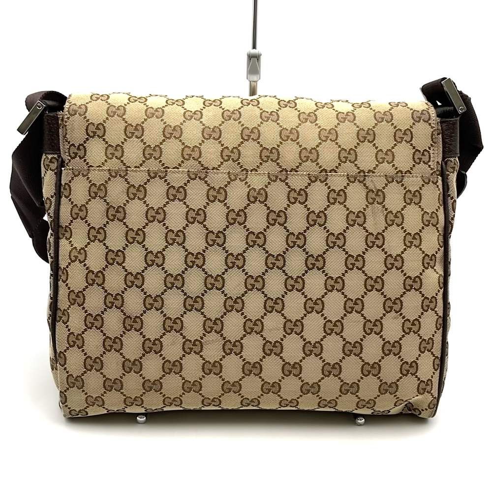 GUCCI グッチ 146236 ショルダーバッグ GGキャンバス ブラウン レディース
