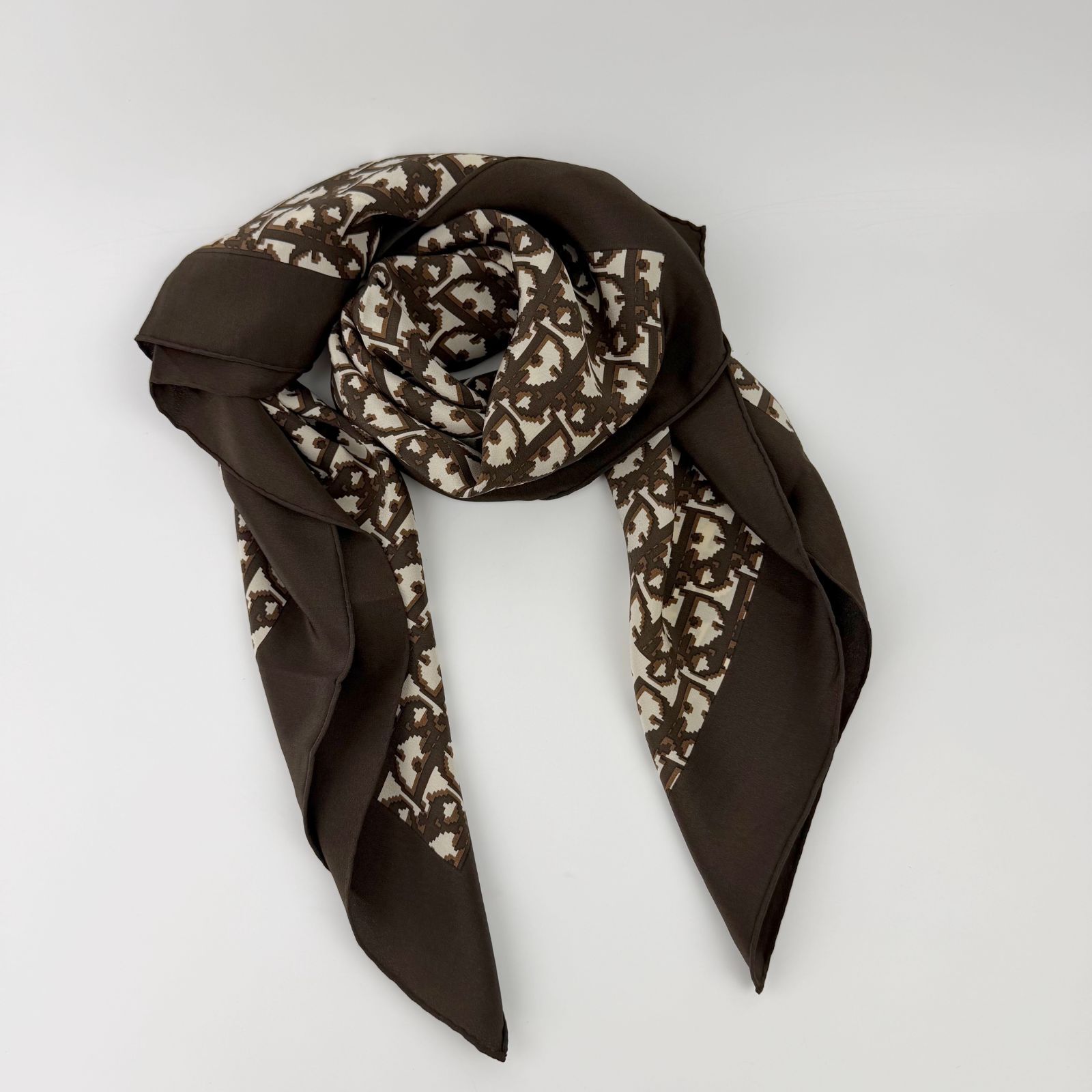 中古】Christian Dior クリスチャン ディオール トロッター ロゴ総柄