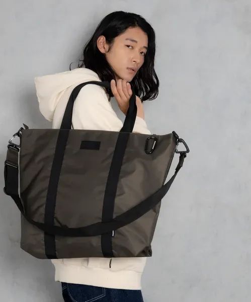 新品未使用【ADAMPATEK/アダムパテック】firm polyester tote bag【AP2429025】