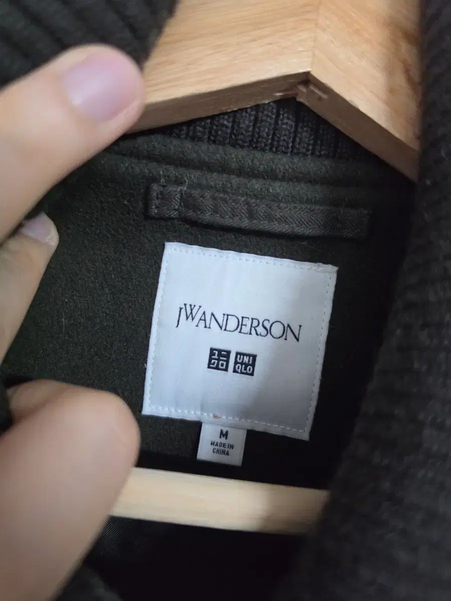 JW Kinloch Anderson(キンロックアンダーソン) X UNIQLO(ユニクロ) キルティング ニット カラーネック ジャケット M