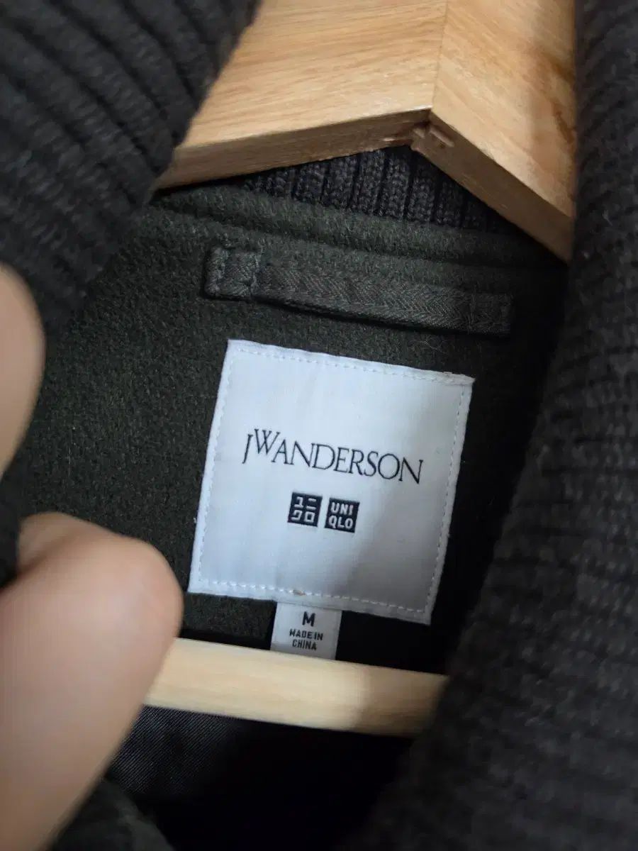 JW Kinloch Anderson(キンロックアンダーソン) X UNIQLO(ユニクロ) キルティング ニット カラーネック ジャケット M