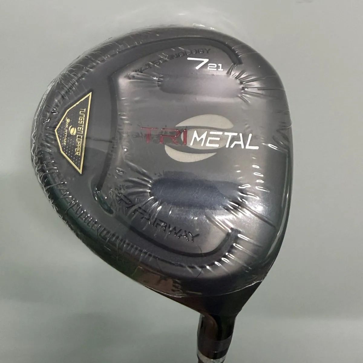 【新品】TRIMETAL★トライメタルフェアウェイウッド　7W　21°【クラブ】 ATTAS MB-FW 55R STMグリップ