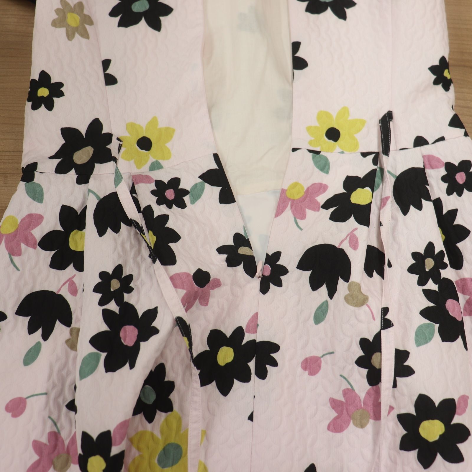 IT0JEOK3ZAJW M'S GRACY エムズグレイシー 花柄 ワンピース スカート 2点セット 白 ホワイト ピンク レディース サイズ38 IT0JEOK3ZAJW M'S GRACY エムズグレイシー 花柄 ワンピース スカート 2点セット 白 ホワイト ピンク レディース サイズ38
