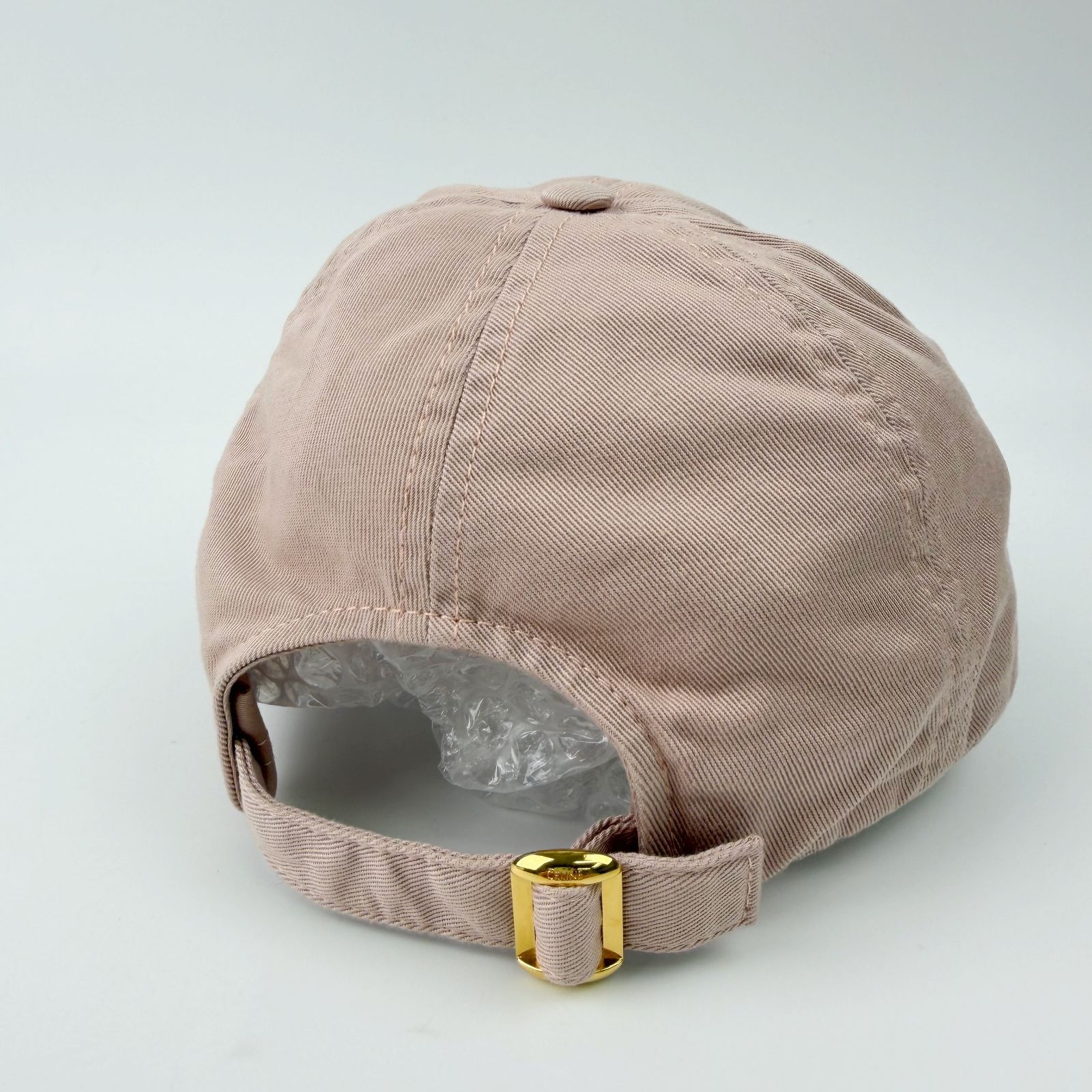 中古】CELINE セリーヌ トリオンフ ロゴ ベースボールキャップ