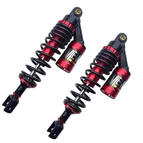 リアサスペンション シグナスX SR BW’S pcx125 リアサス 2本 セット 高性能 320mm リヤ キャビテーション 防止 タンク付き 高性能 赤 レッド red 2本組 (レッド)kk