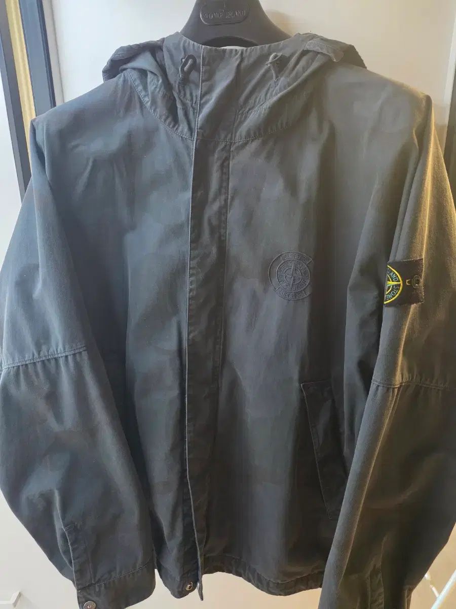 Supreme × STONE ISLAND ストーンアイランド ライオット マスク カモフラージュ ジャケット ブラック L サイズ