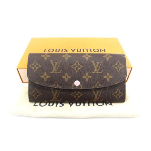 LOUIS VUITTON ポルトフォイユ・エミリー ローズ・バレリーヌ M61289