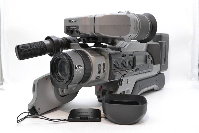 ○ 【通電確認済み】 ソニー SONY DCR-VX9000 3CCD MiniDV 業務用