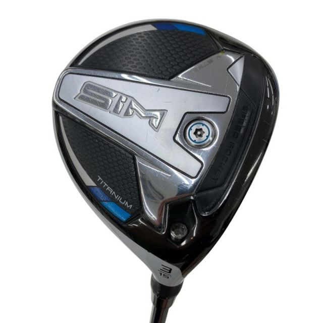【中古】 テーラーメイド SIM 3W フェアウェイウッド FW リシャフト (フレックスその他) メンズ 男性用 右利き 右用 Cランク ゴルフクラブ