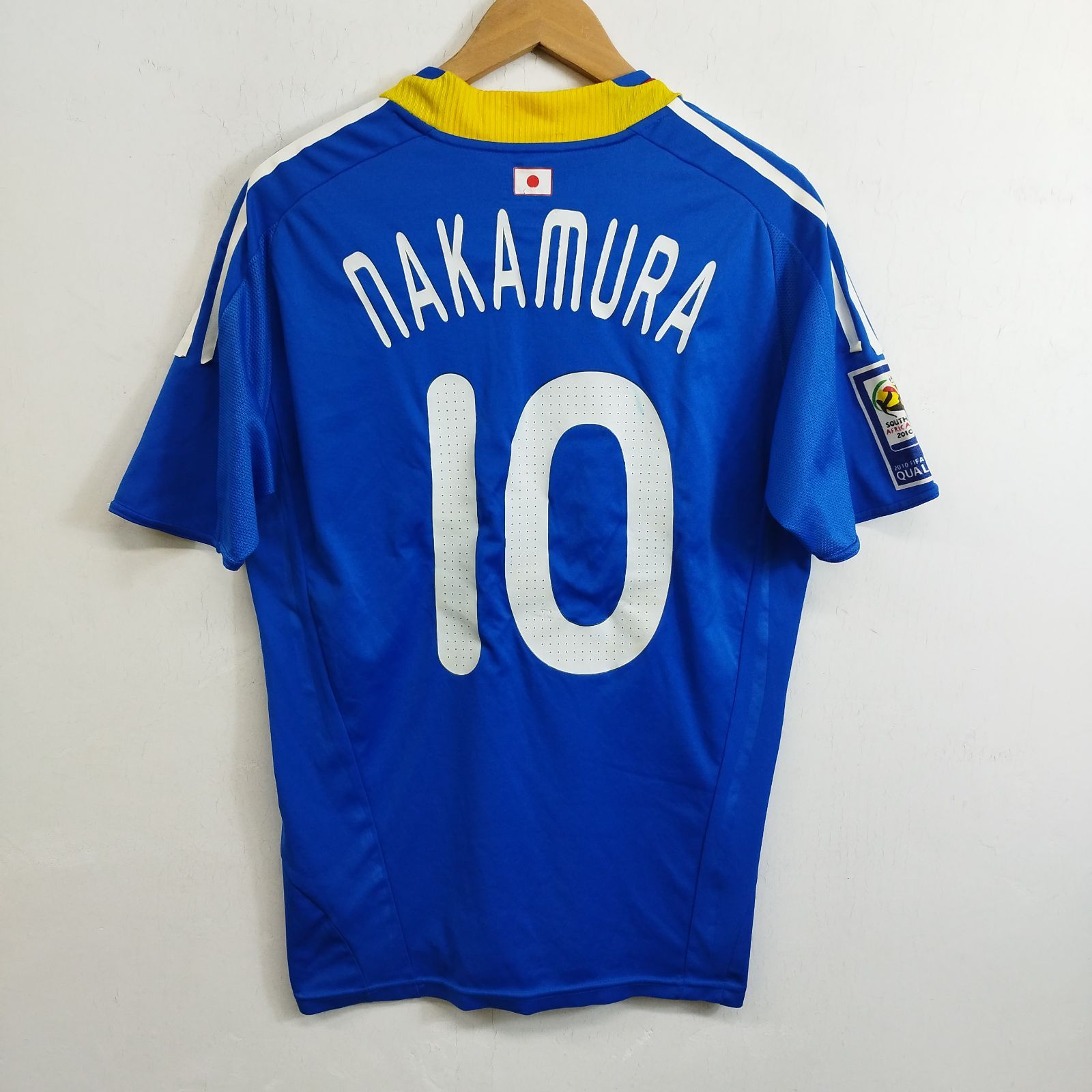 サッカー 日本代表 2008年 2009年 adidas ユニフォーム ゲームシャツ 