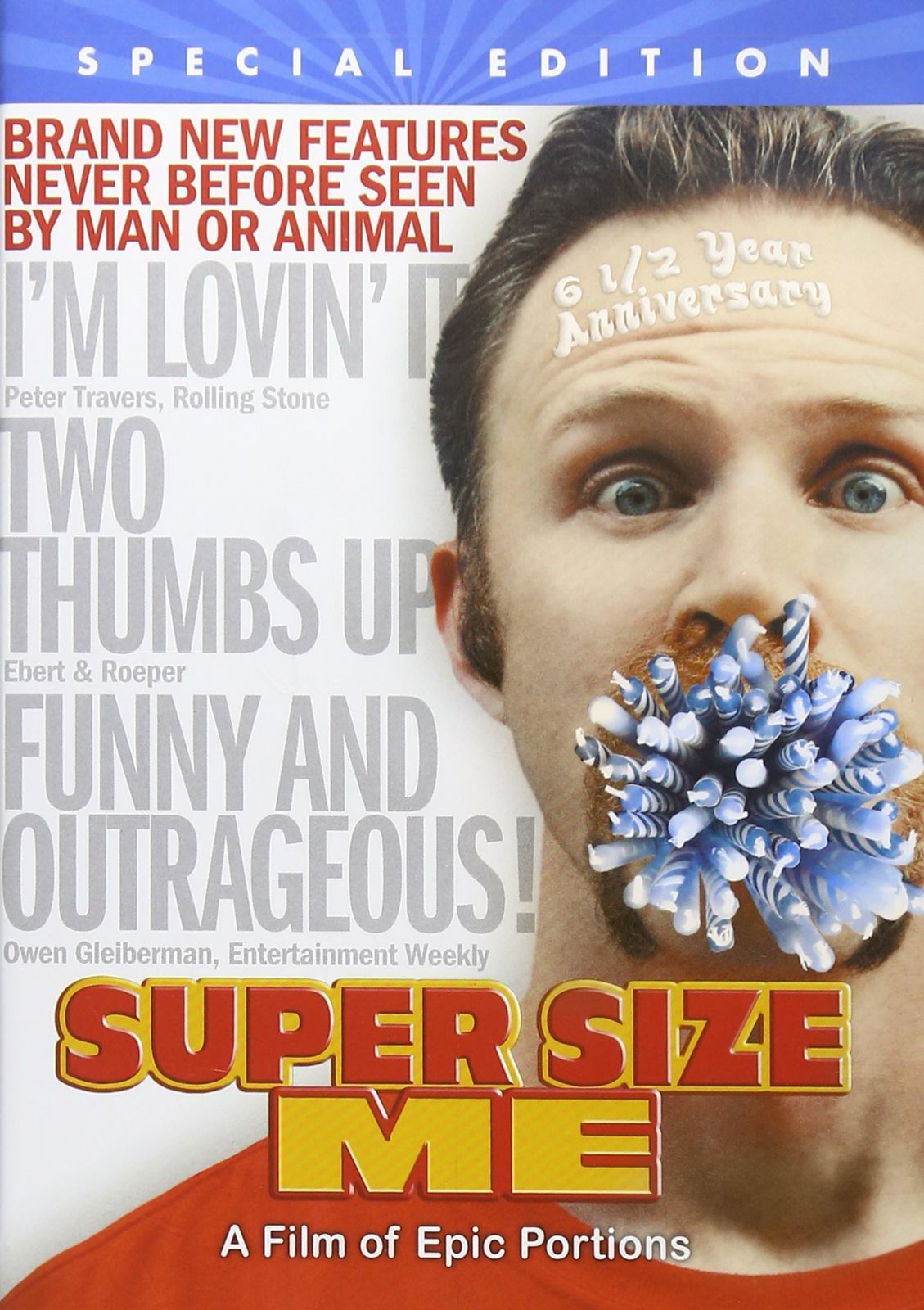 Super Size Me: 6 1/2 Year Anniversary [DVD]