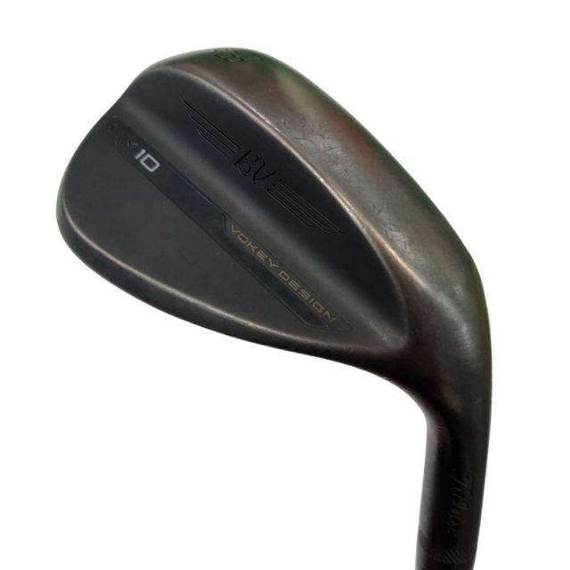 【中古】 タイトリスト VOKEY SPIN MILLED SM10 ジェットブラック 58°/14°K ウェッジ WG Dynamic Gold (フレックスS) メンズ 男性用 右利き 右用 Cランク ゴルフクラブ