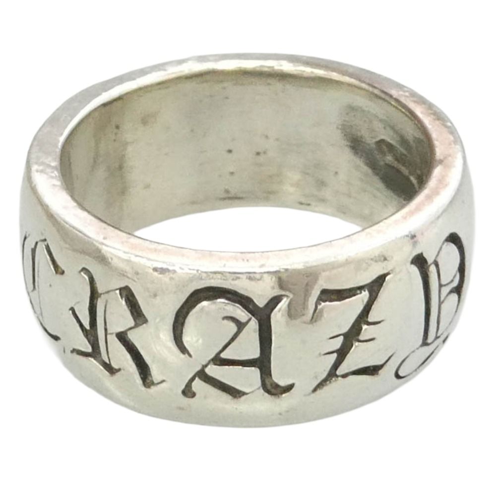 CRAZY PIG クレイジーピッグ OLD ENGLISH RING オールド イングリッシュ リング シルバー系 12.5号【中古】