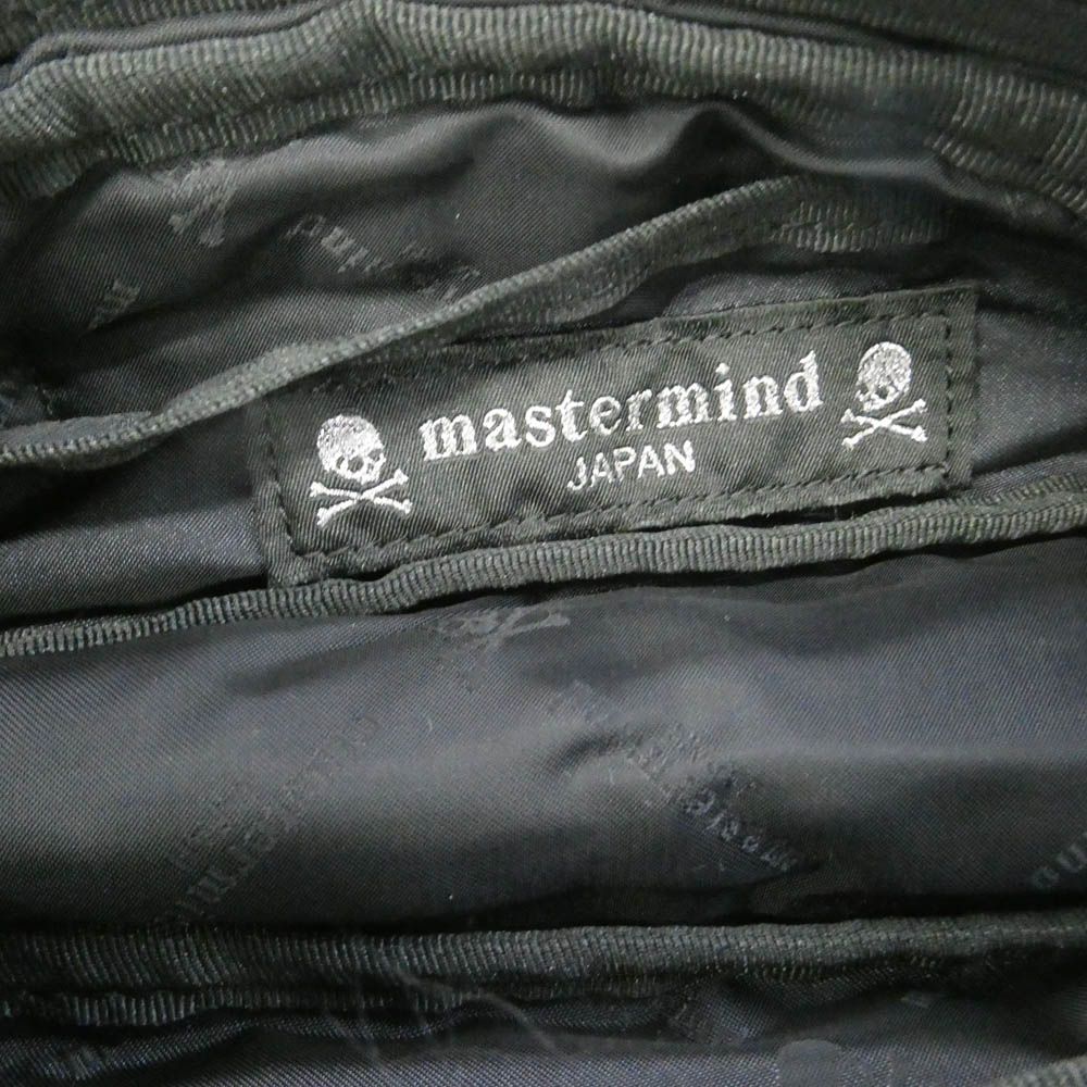 mastermind JAPAN マスターマインドジャパン x PORTER ポーター x SWAROVSKI スワロフスキー スカル ラインストーン ペンケース ブラック系【美品】【中古】 mastermind JAPAN マスターマインドジャパン PORTER ポーター