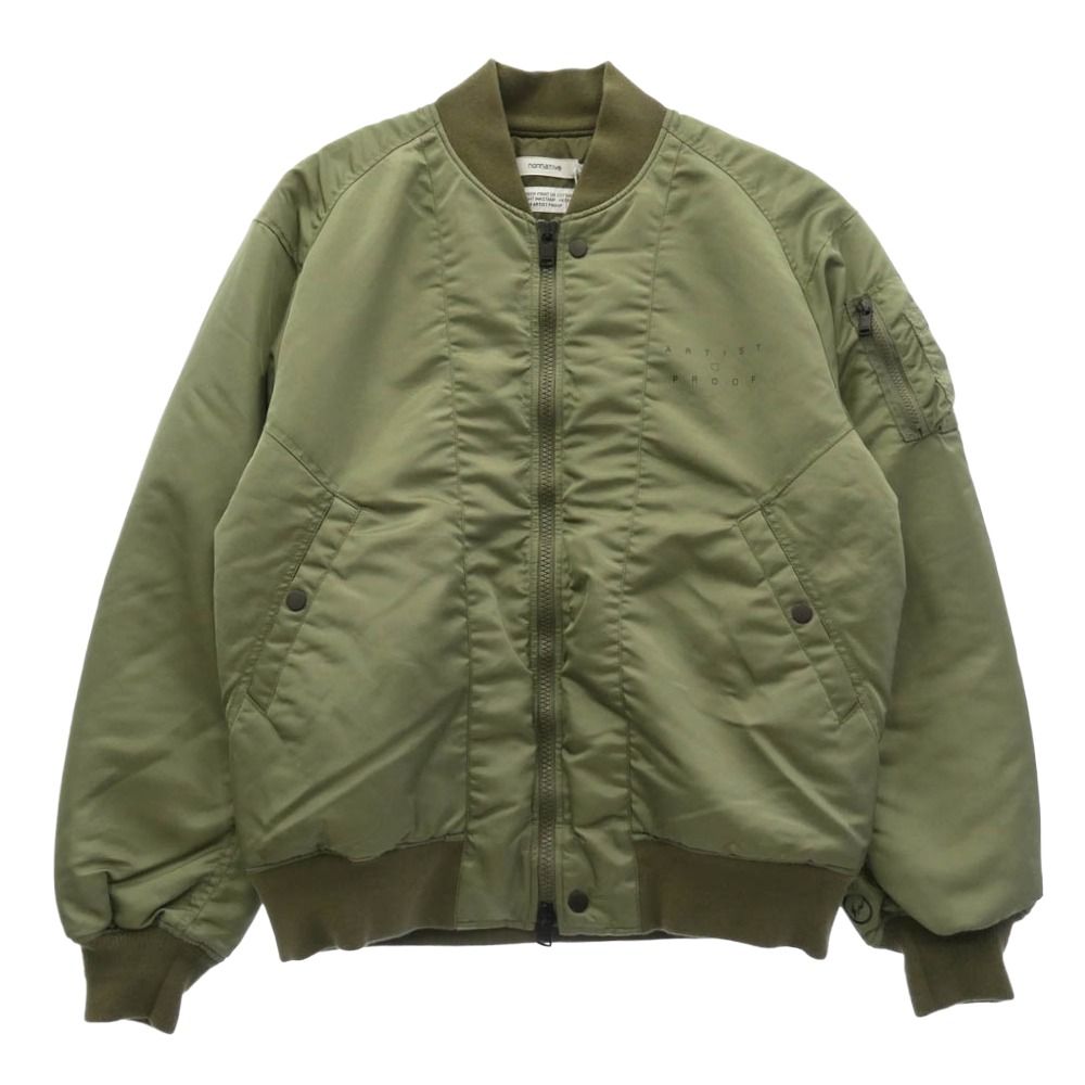 nonnative FRAGMENT DESIGN×ARTIST PROOF × FRAGMENT DESIGN NN-JU4753 TROOPER PUFF BLOUSON NYLON TWILL WITH WINDSTOPPER【新古品】【未使用】【中古】