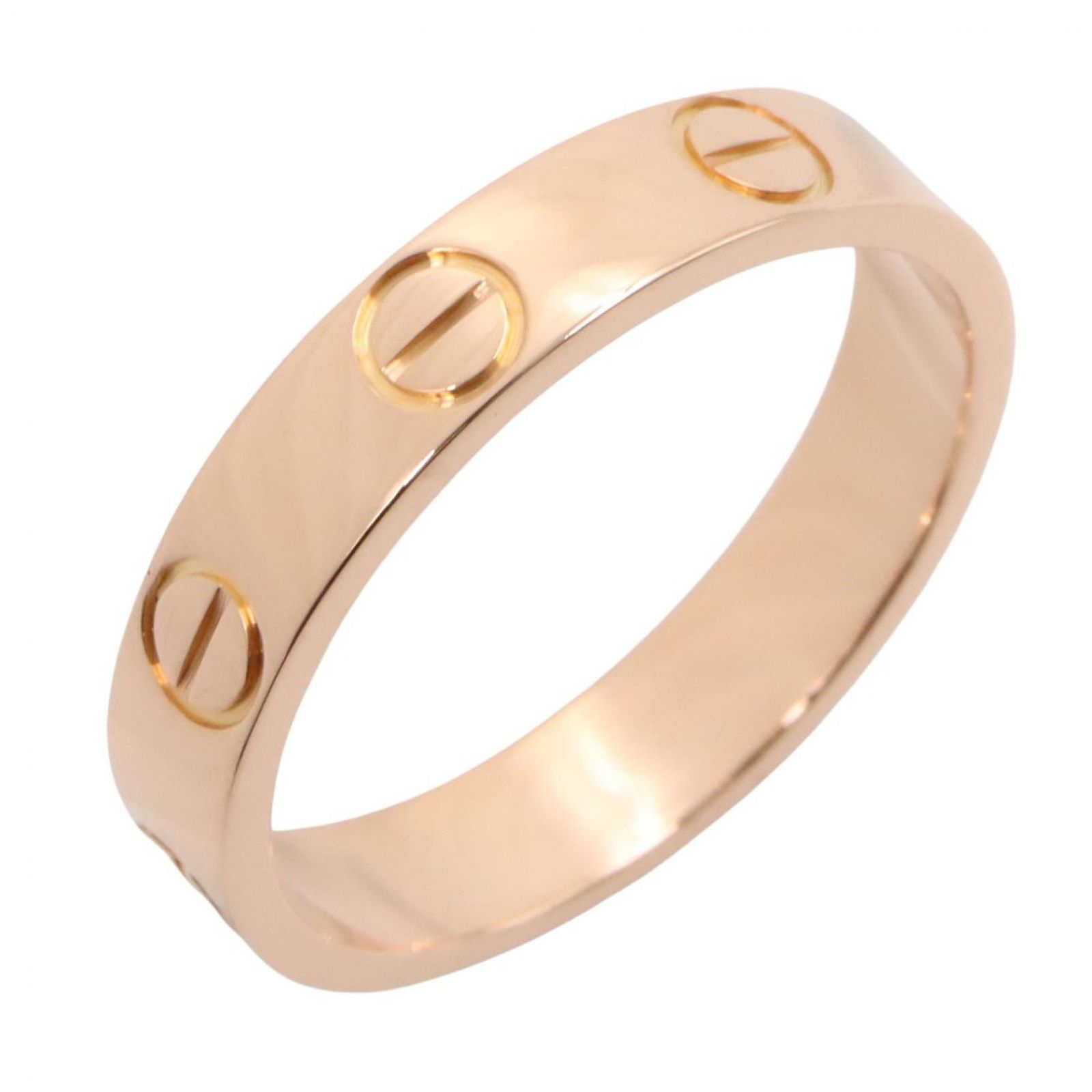 カルティエ CARTIER リング・指輪 ミニラブリング B4085200 K18PG（ピンクゴールド） ミニラブリング レディース Used A