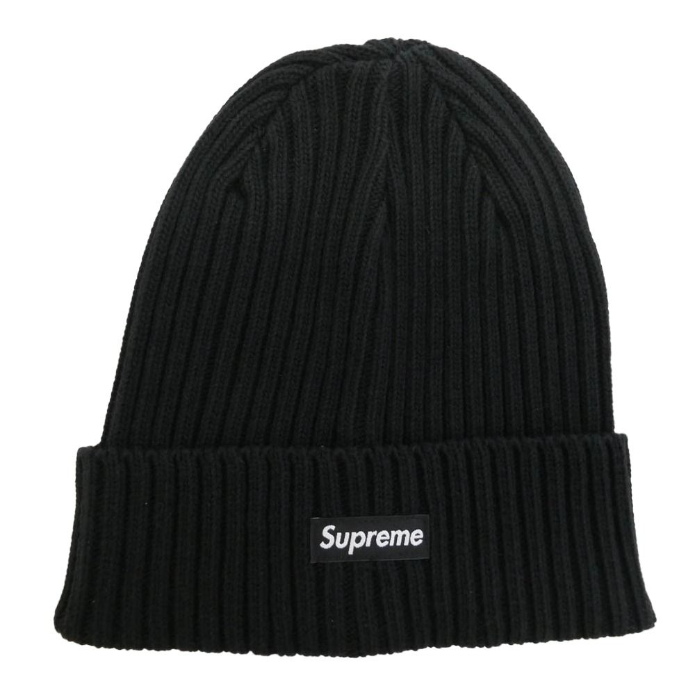 Supreme シュプリーム 25SS Overdyed Beanie オーバーダイド ビーニー ニット キャップ 帽子 ブラック系【極上美品】【中古】