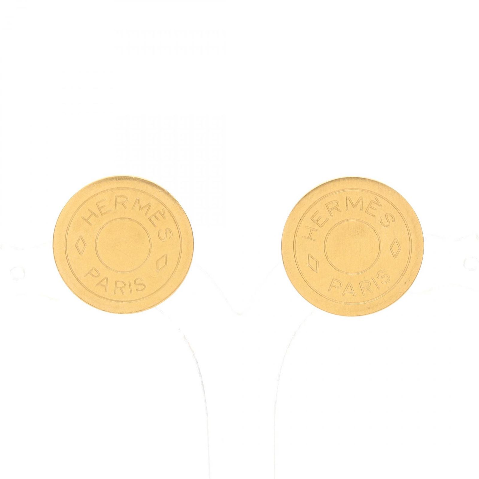 エルメス HERMES イヤリング BIJOUTERIE FANTAISIE セリエ GP（ゴールドメッキ） イヤリング レディース Used B