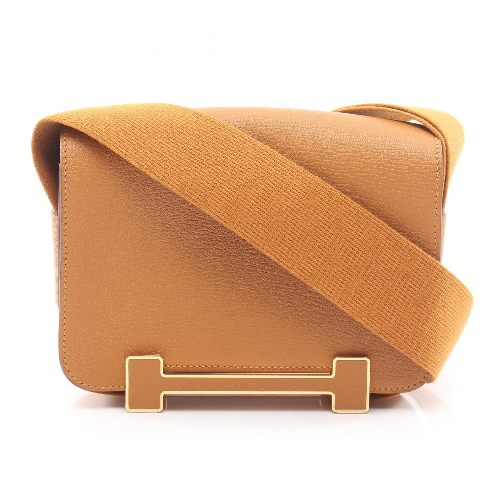 エルメス HERMES ショルダーバッグ ゲタ セサミ レザー ゲタ セサミ レディース Used A