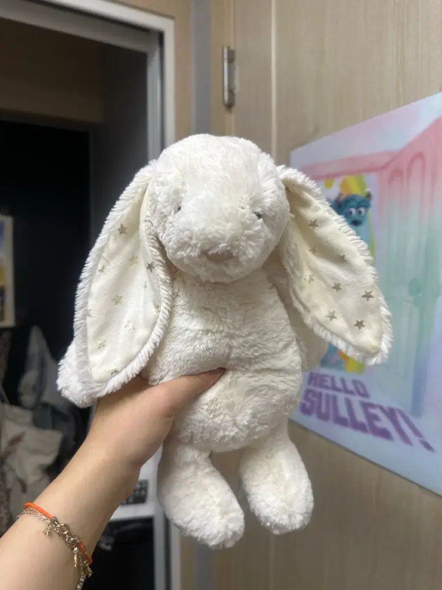JELLYCAT ソルリ 星柄 うさぎ ぬいぐるみ