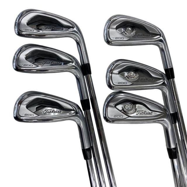 【中古】 タイトリスト Titleist T200 8S アイアンセット IR NS PRO 950GH neo (フレックスS) メンズ 男性用 右利き 右用 Cランク ゴルフクラブ
