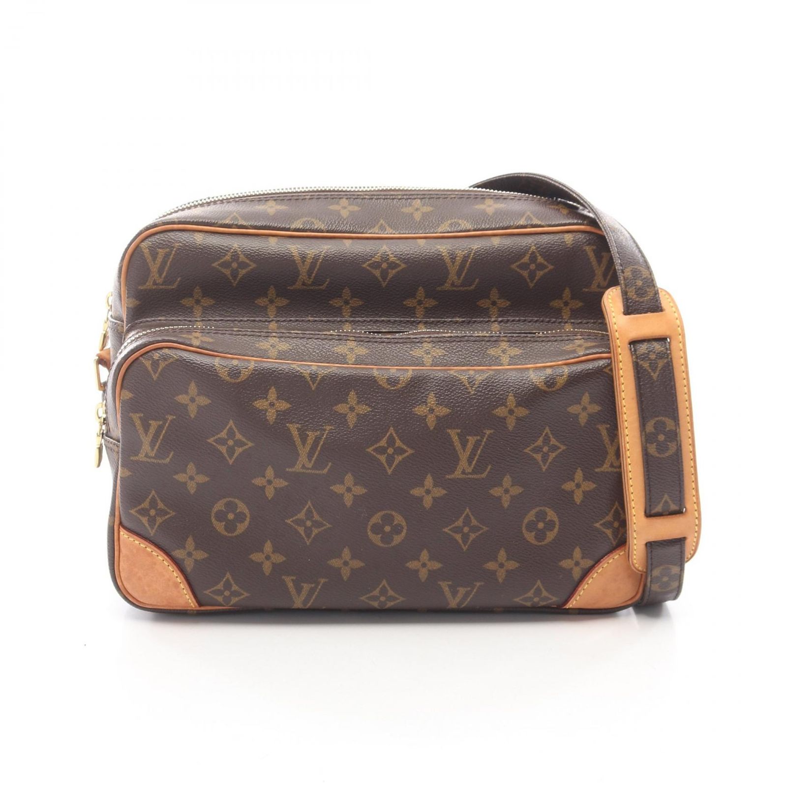 ルイ・ヴィトン LOUIS VUITTON ショルダーバッグ ナイル モノグラム M45244 PVCコーティングキャンバス レザー ナイル レディース Used A