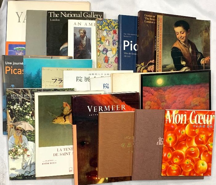 図録関係 まとめて20冊以上 絵画 Picasso 院展全作品集 フランス絵画の歩み MOA美術館名品図録 他