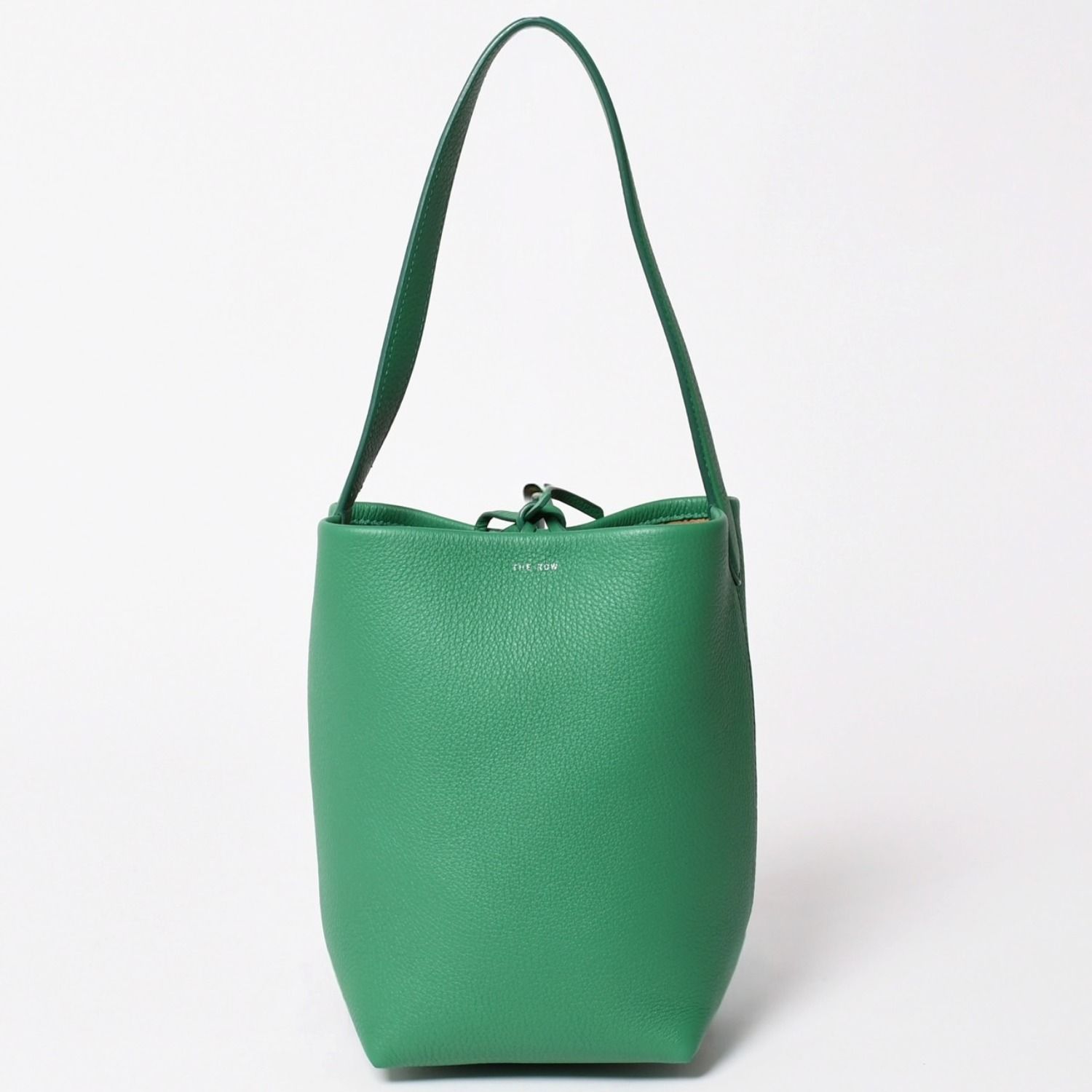 極美品 The Row ザロウ Small N/S Park Tote トートバッグ Small Shoulder Bag ショルダーバッグ グリーン 中古 4a003460
