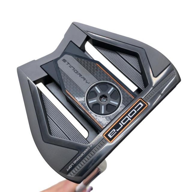 【中古】 コブラ KING STINGRAY(2024) シングルベンド 34インチ パター PT スチール (フレックスその他) メンズ 男性用 右利き 右用 Bランク ゴルフクラブ