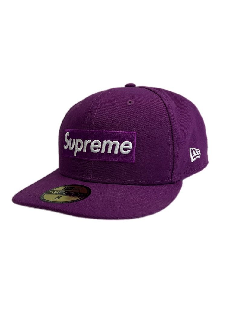 シュプリーム SUPREME Championship Box Logo New Era Purple チャンピオンシップ ボックスロゴ ニューエラ 紫 表記サイズ：8(63.5cm) 帽子 メンズ帽子 キャップ パープル 101hat-233