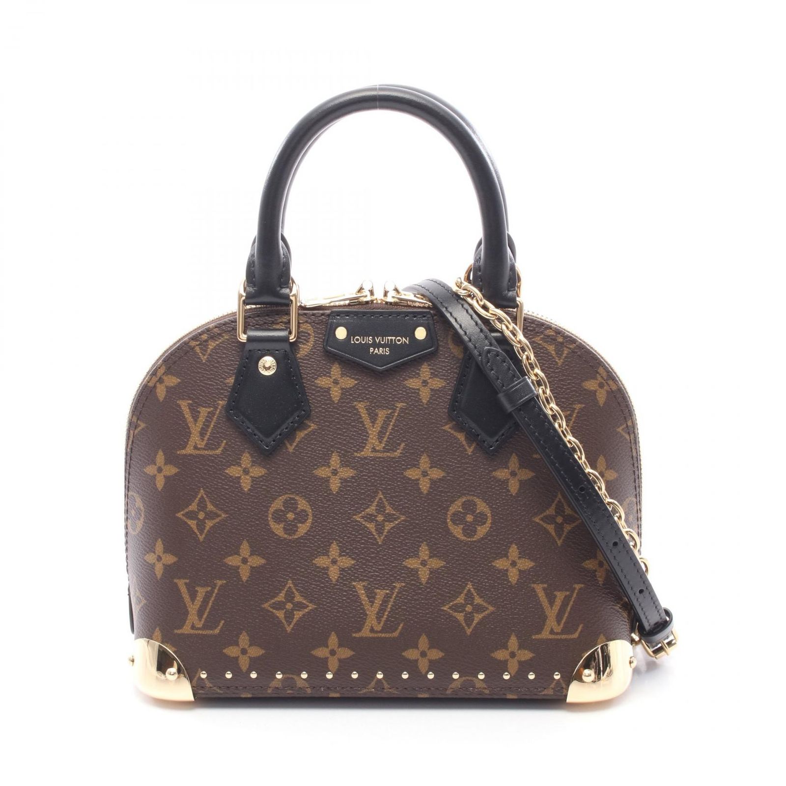 ルイ・ヴィトン LOUIS VUITTON ハンドバッグ アルマ トランクBB モノグラム 2WAY M26084 PVCコーティングキャンバス レザー アルマ・トランクBB レディース 未使用