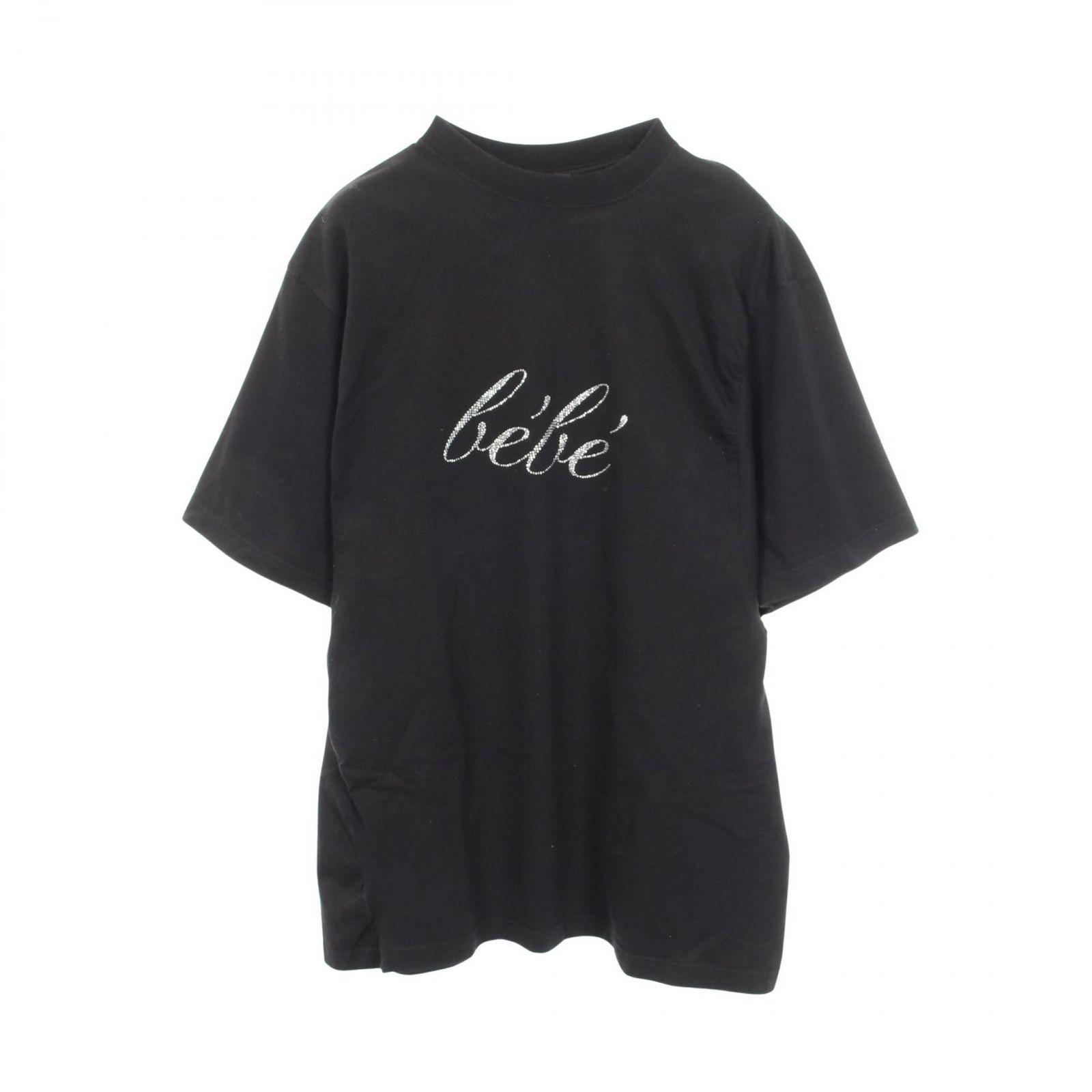 バレンシアガ BALENCIAGA 半袖Tシャツ ラインストーン コットン Tシャツ ユニセックス Used A