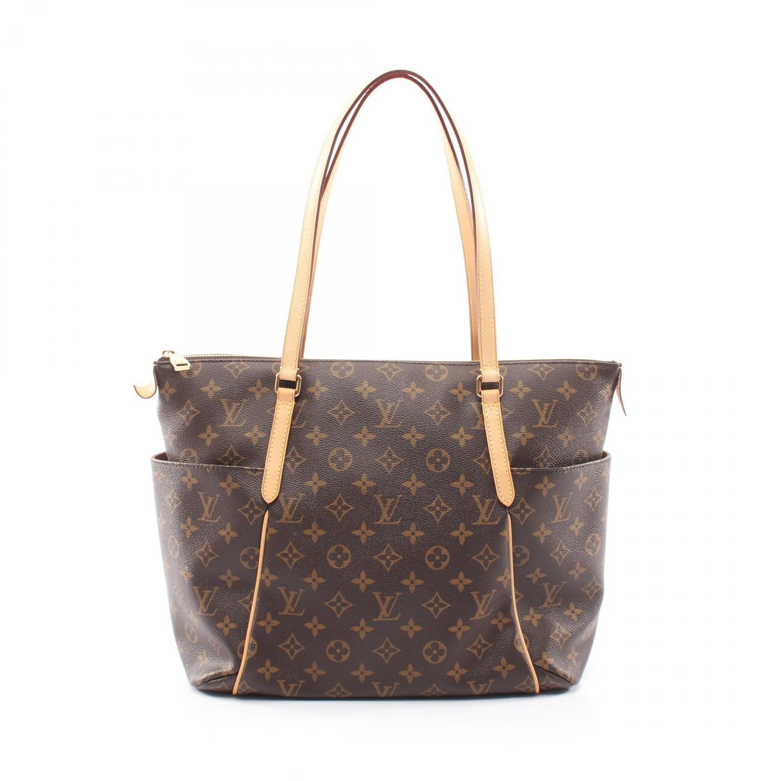 ルイ・ヴィトン LOUIS VUITTON トートバッグ トータリーMM M41015 PVCコーティングキャンバス レザー トータリーMM レディース Used A