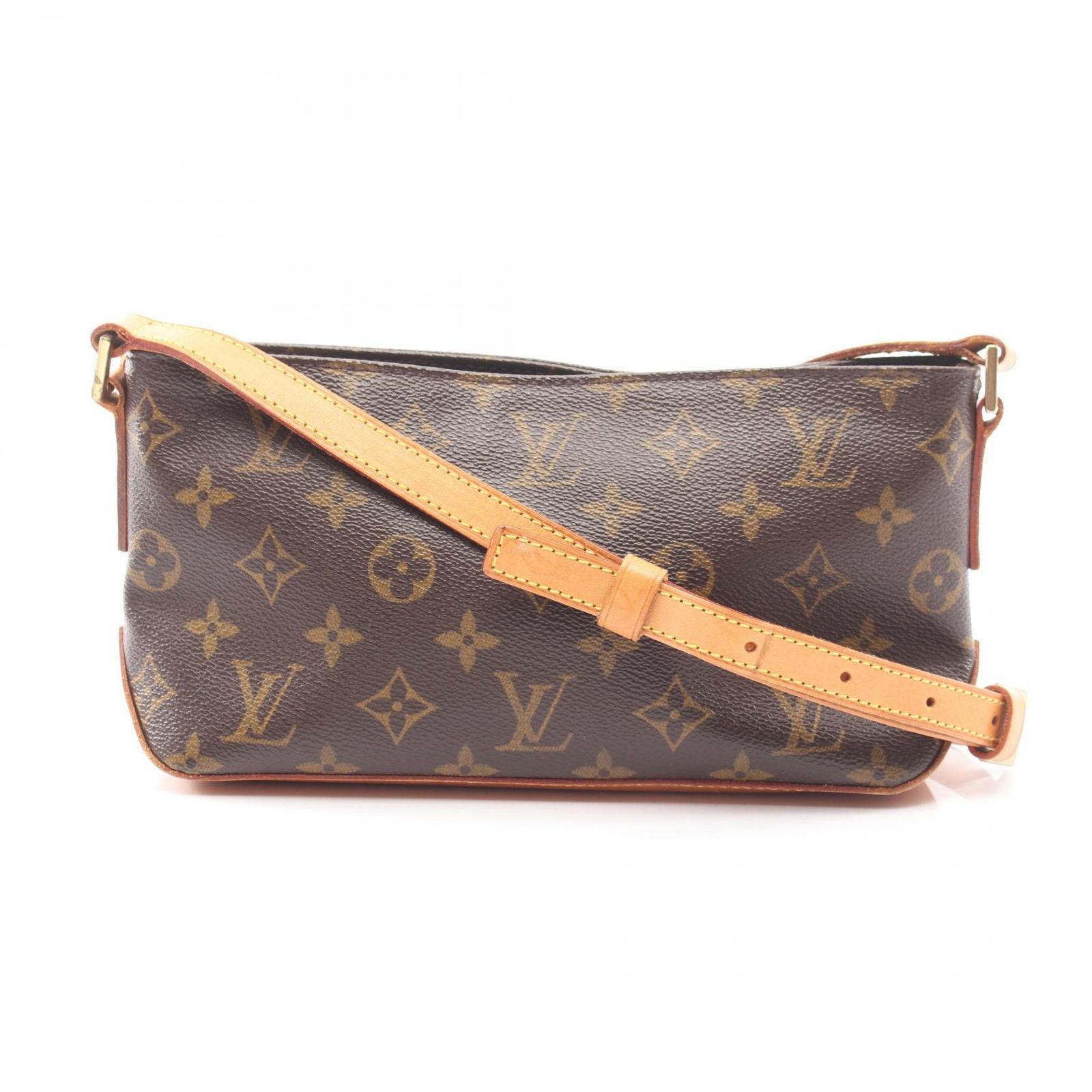 ルイ・ヴィトン LOUIS VUITTON ショルダーバッグ トロター M51240 PVCコーティングキャンバス レザー トロター レディース Used B