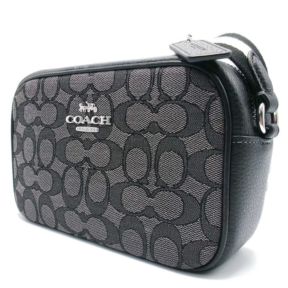 【新品】コーチ　バッグ ショルダーバッグ COACH JAMIE シグネチャー ミニ カメラバッグ 斜め掛け CO927 SVWFV (スモーク×ブラックマルチ) アウトレット レディース 送料無料