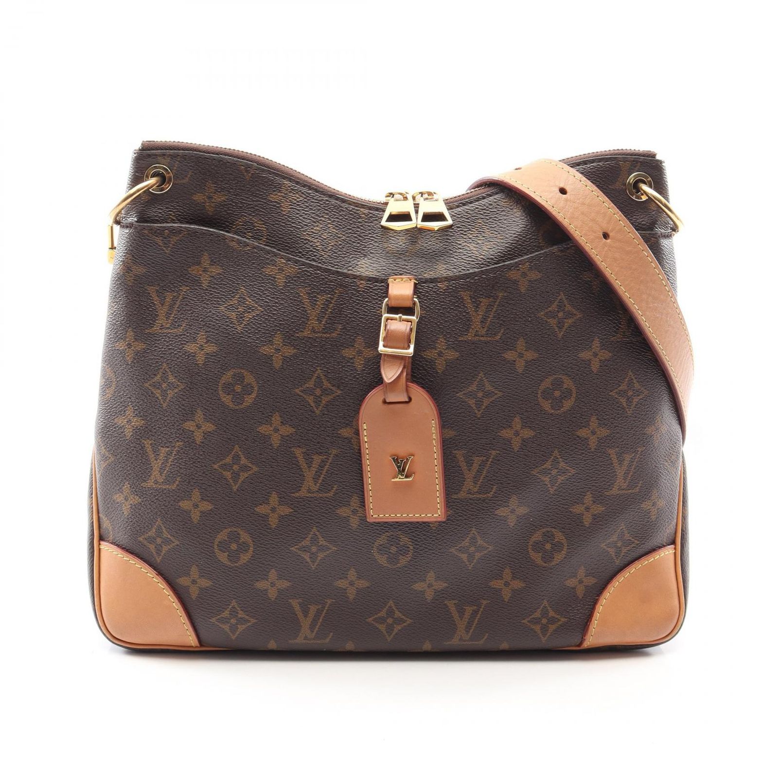 ルイ・ヴィトン LOUIS VUITTON ショルダーバッグ オデオン NM MM モノグラム M45355 PVCコーティングキャンバス レザー オデオンMM レディース Used B