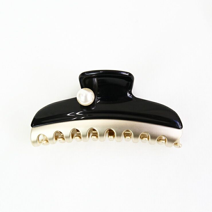 アウトレット　ALEXANDRE DE PARIS【アレクサンドル ドゥ パリ】VENDOME L パール クリップ ICCL-12832-17　少々難あり