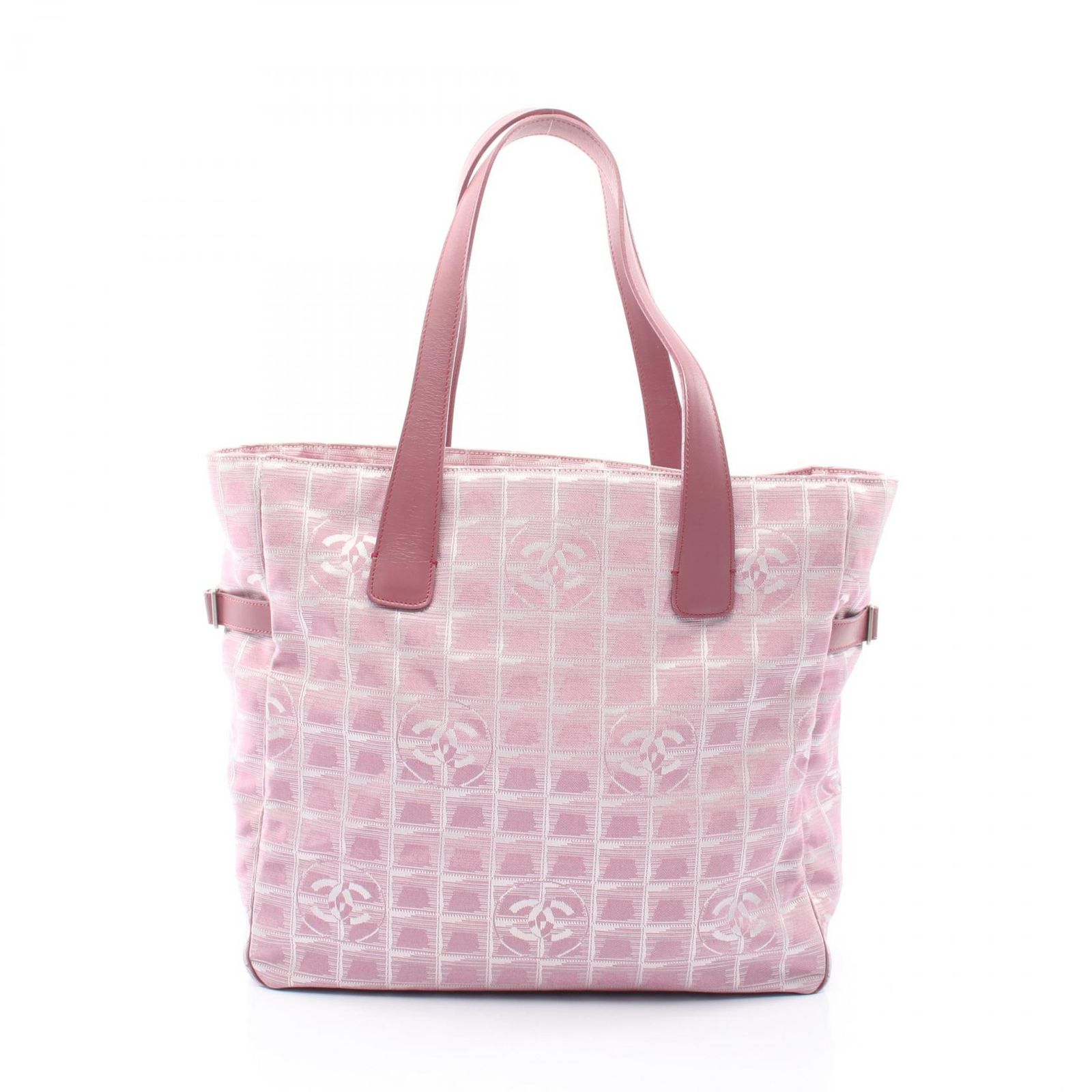 シャネル CHANEL トートバッグ ニュートラベルラインGM A15825 ピンク レザー ニュートラベルライントートGM レディース Used B