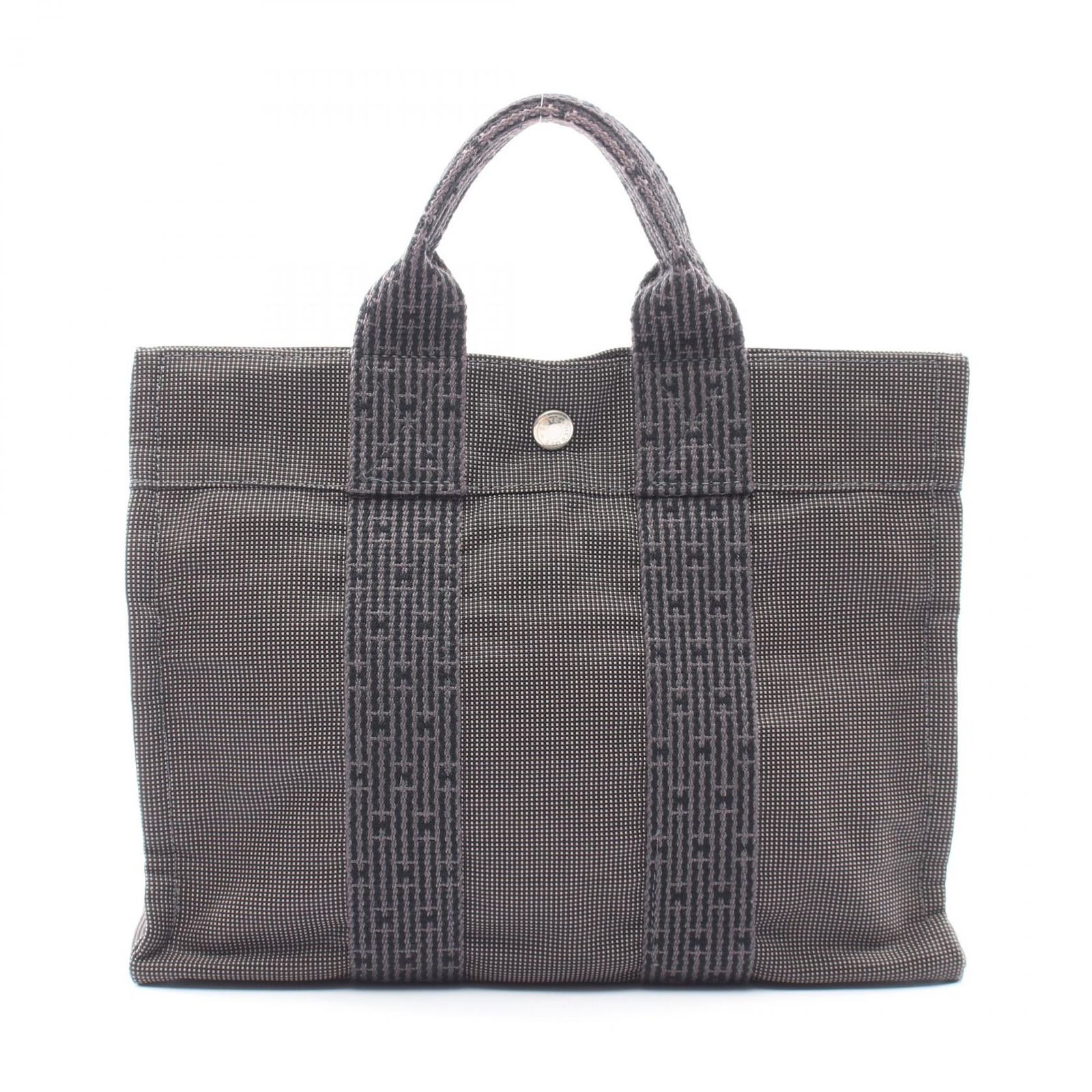 エルメス HERMES トートバッグ エールラインPM グレー その他 エールライントートPM グレー レディース Used A