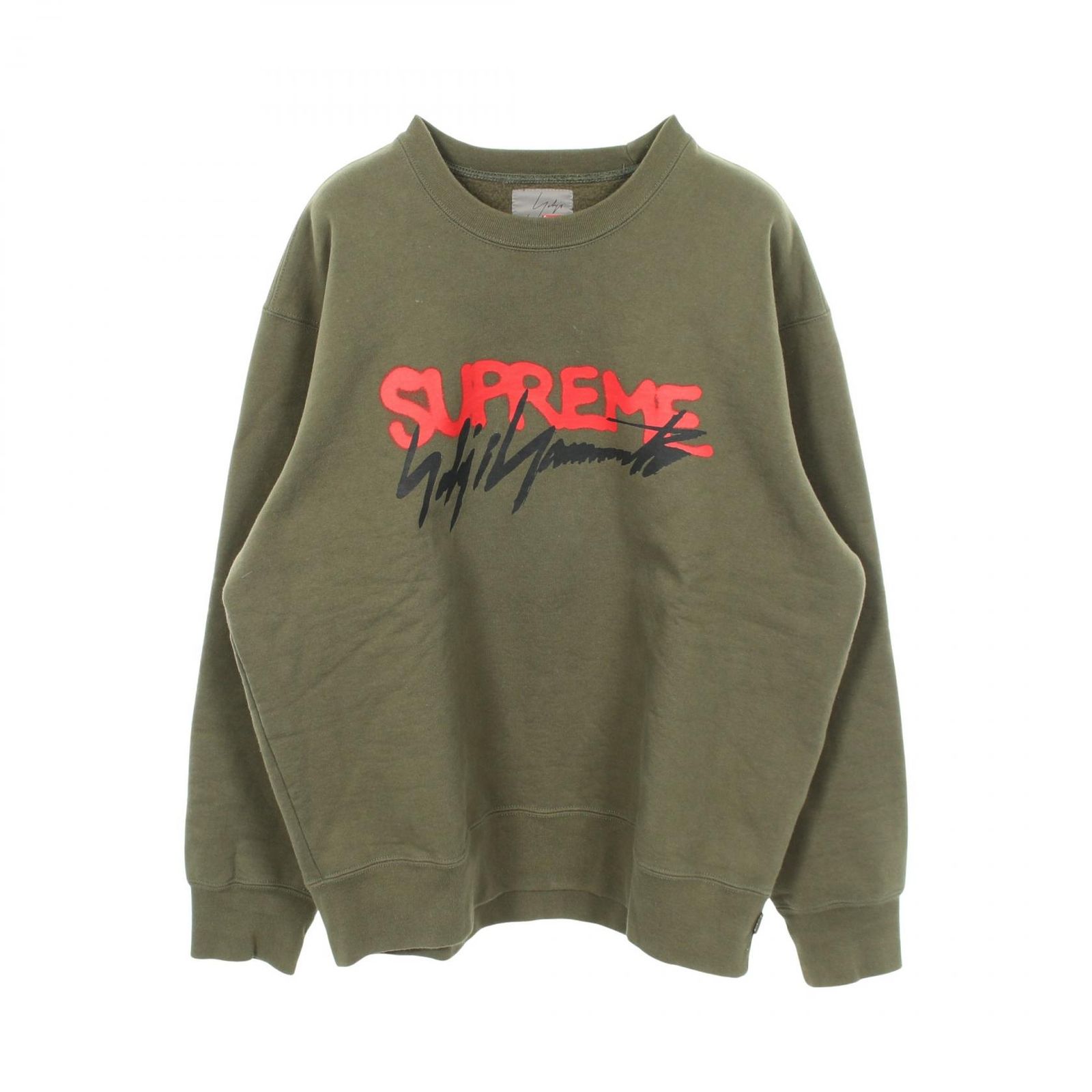 シュプリーム Supreme スウェット Supreme × YOHJI YAMAMOTO コットン ×YOHJI YAMAMOTO スウェットシャツ メンズ Used A