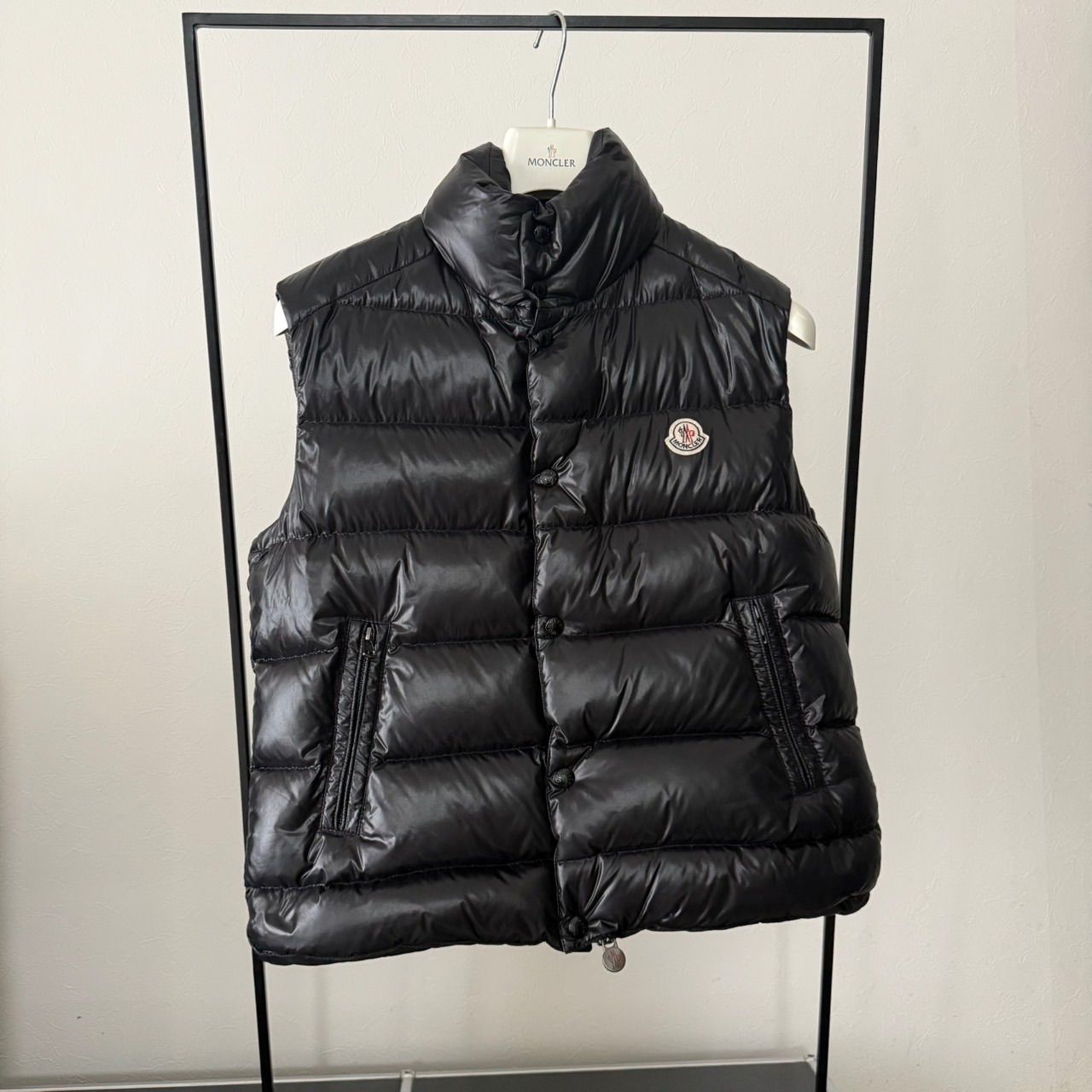 美品】モンクレール☆MONCLER☆TIB☆ブラック☆サイズ1☆ダウンベスト