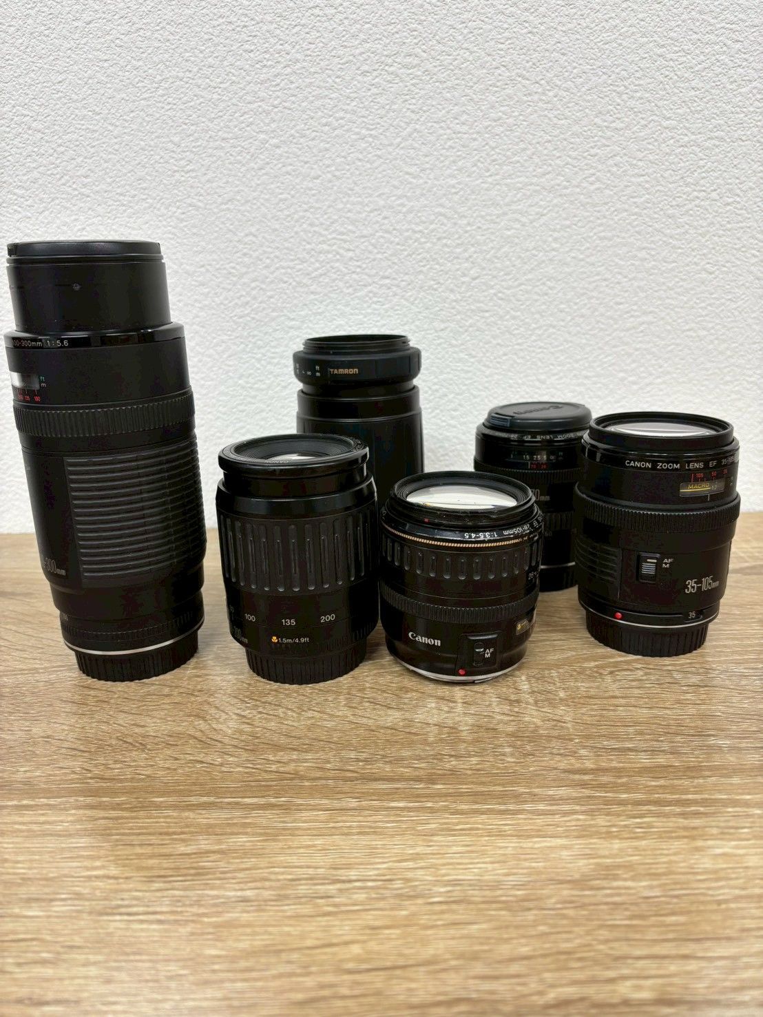 Canon EF用レンズまとめて　ジャンク キャノン タムロン EFマウント レンズ 6本 まとめ売り ジャンク Canon