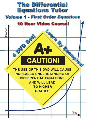Calculus Differential Equations Tutor 1 [DVD]