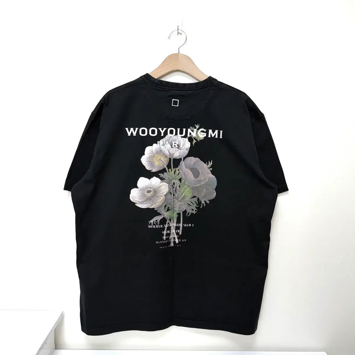 { 52 } ウーヨンミ フラワー 半袖 Tシャツ