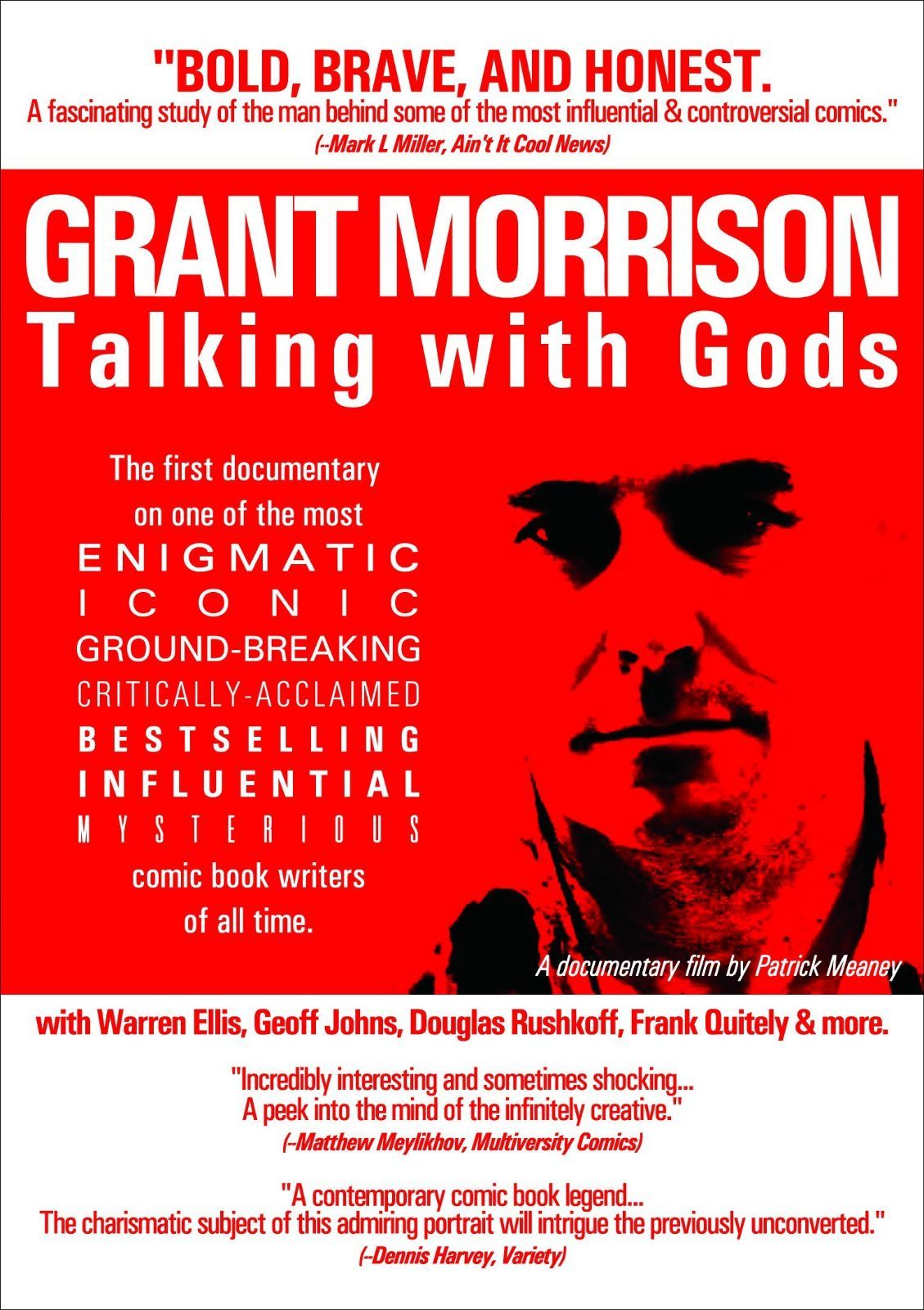 Grant Morrison: Talking With Gods [DVD]