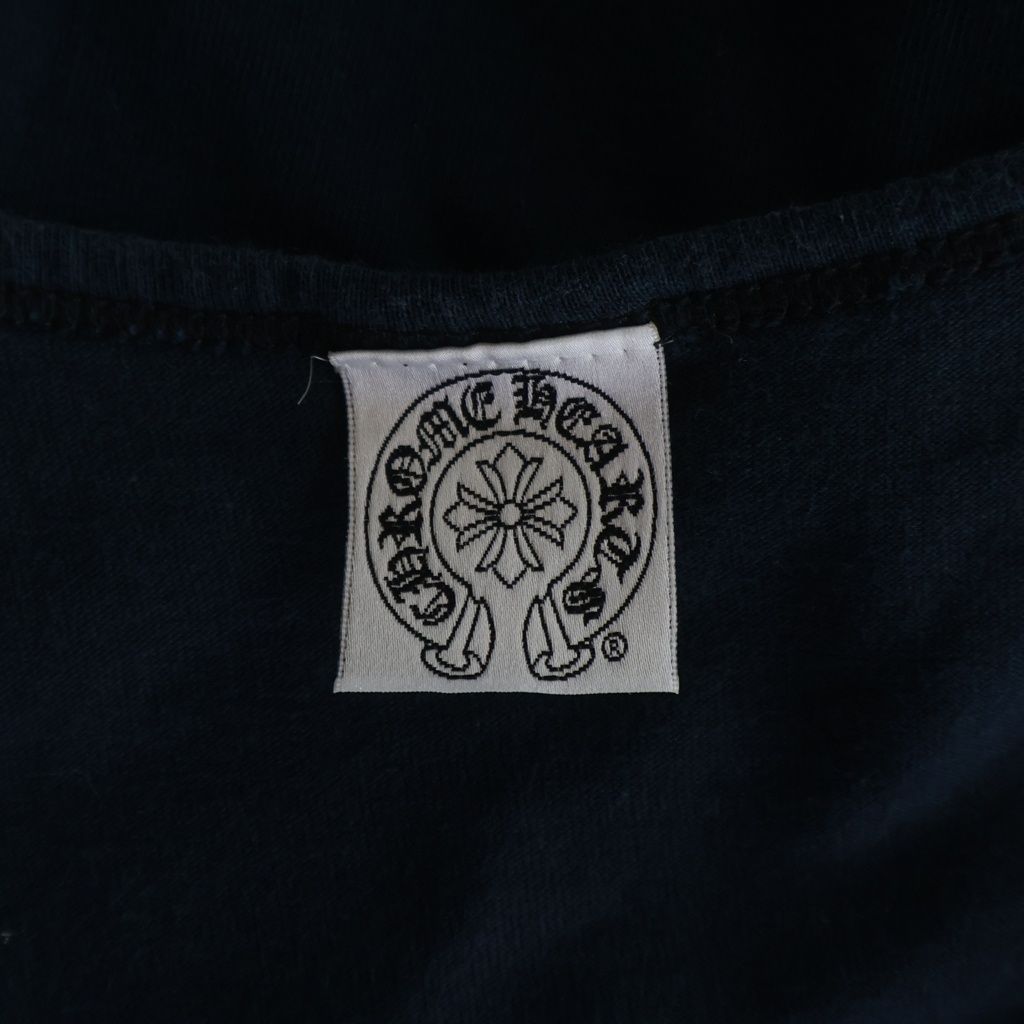 CHROME HEARTS (クロムハーツ) OLD 英字ロゴプリント タンクトップ