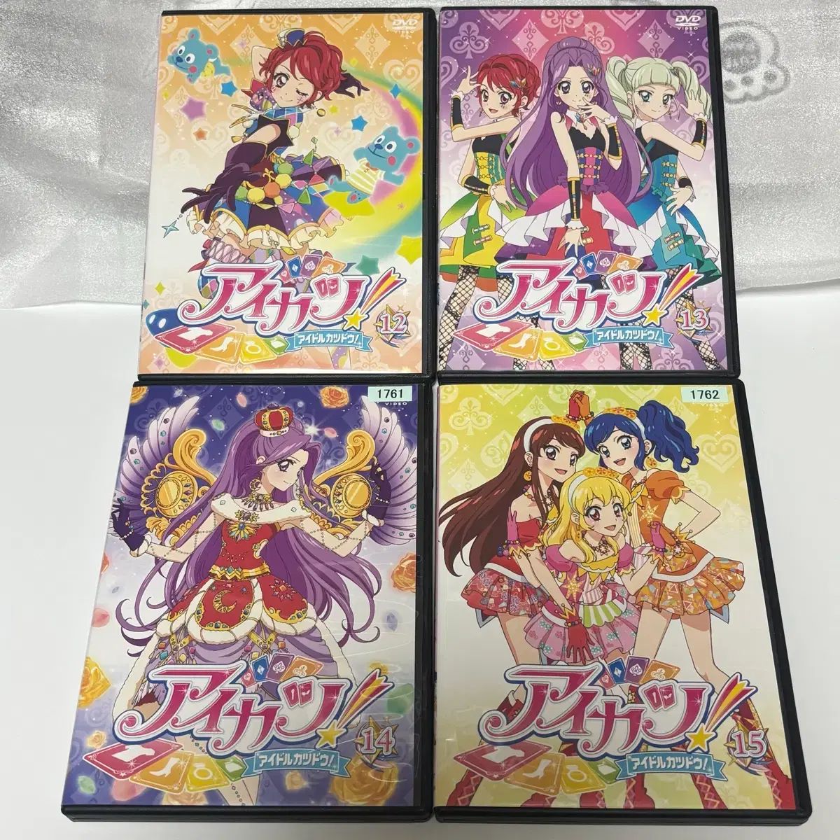 アイカツ！ 1期 無印編 DVD 12 13 14 15 まとめ アイカツ！ ステッカー