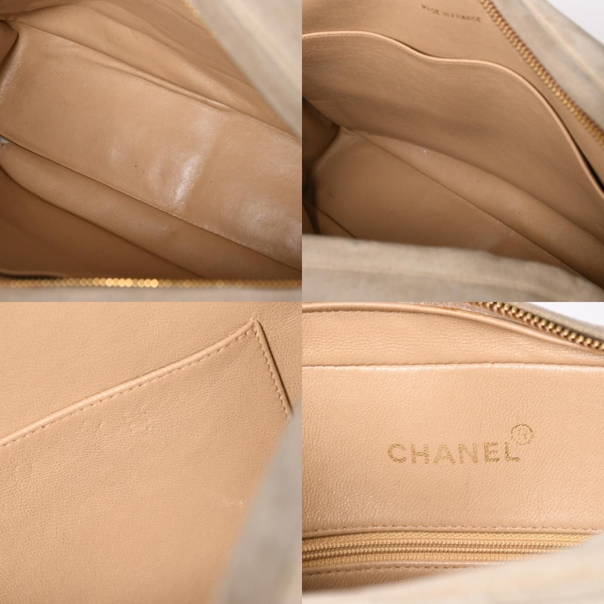 CHANEL シャネル ココマークスエードタッセルショルダーバッグ 3番台 