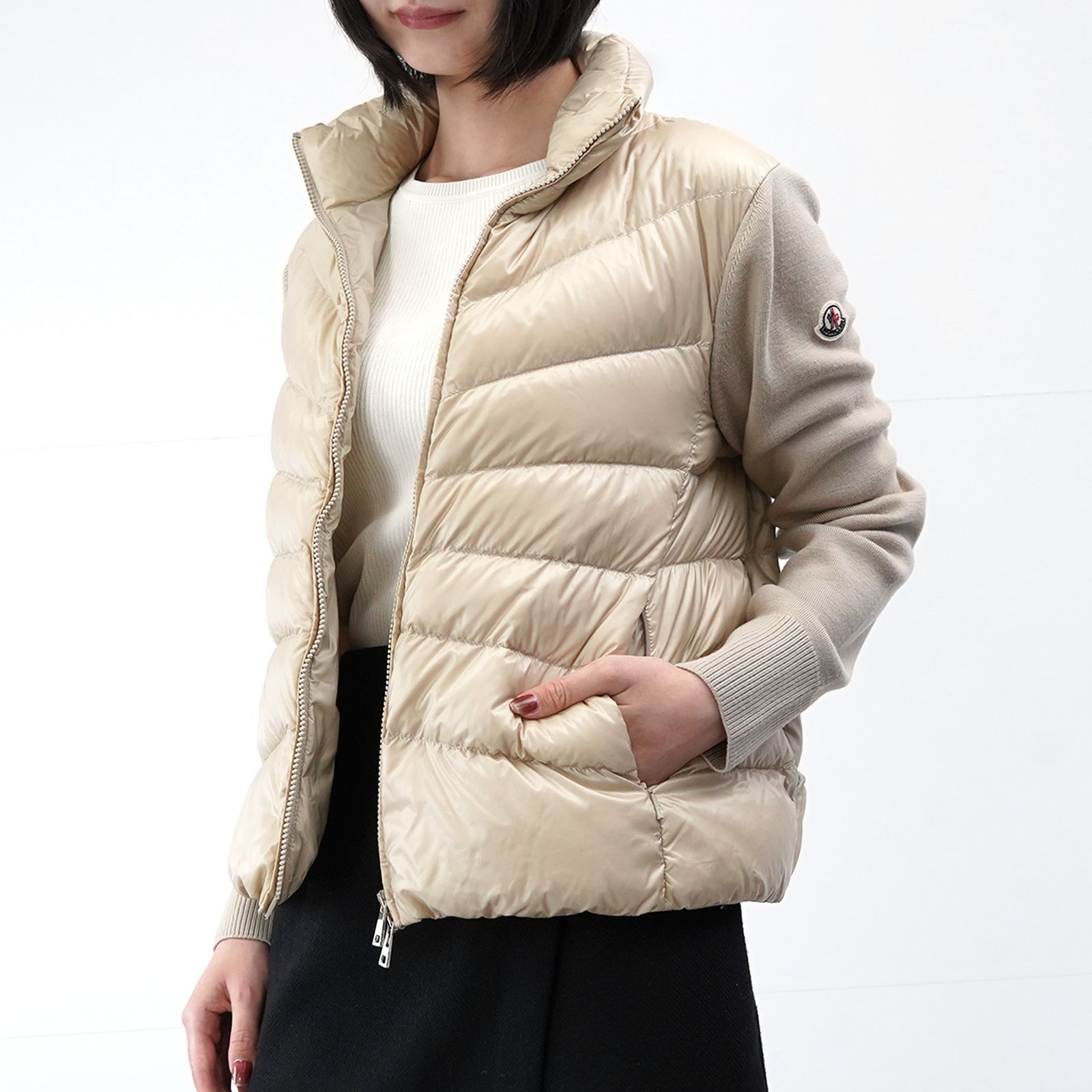 【未使用 展示品】MONCLER ダウン カーディガン 9B00012 M1131