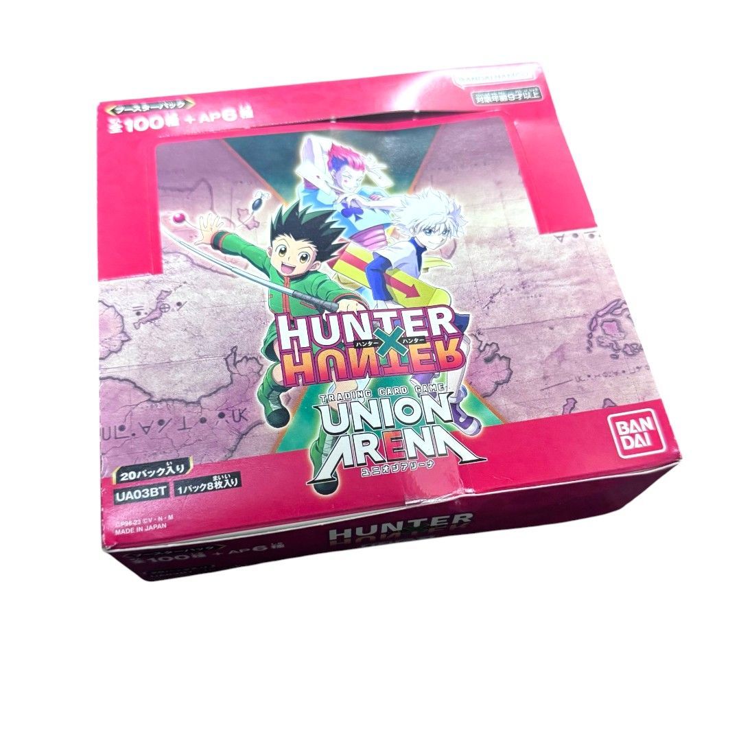 ユニオンアリーナ ハンターハンター新品未開Box 新品未開封（3 BOXセット）ユニオンアリーナ ハンターハンター HUNTER